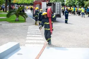CalBank PLC Conducts Fire Safety Drill to Test Readiness of Staff and Systems at its Head Office