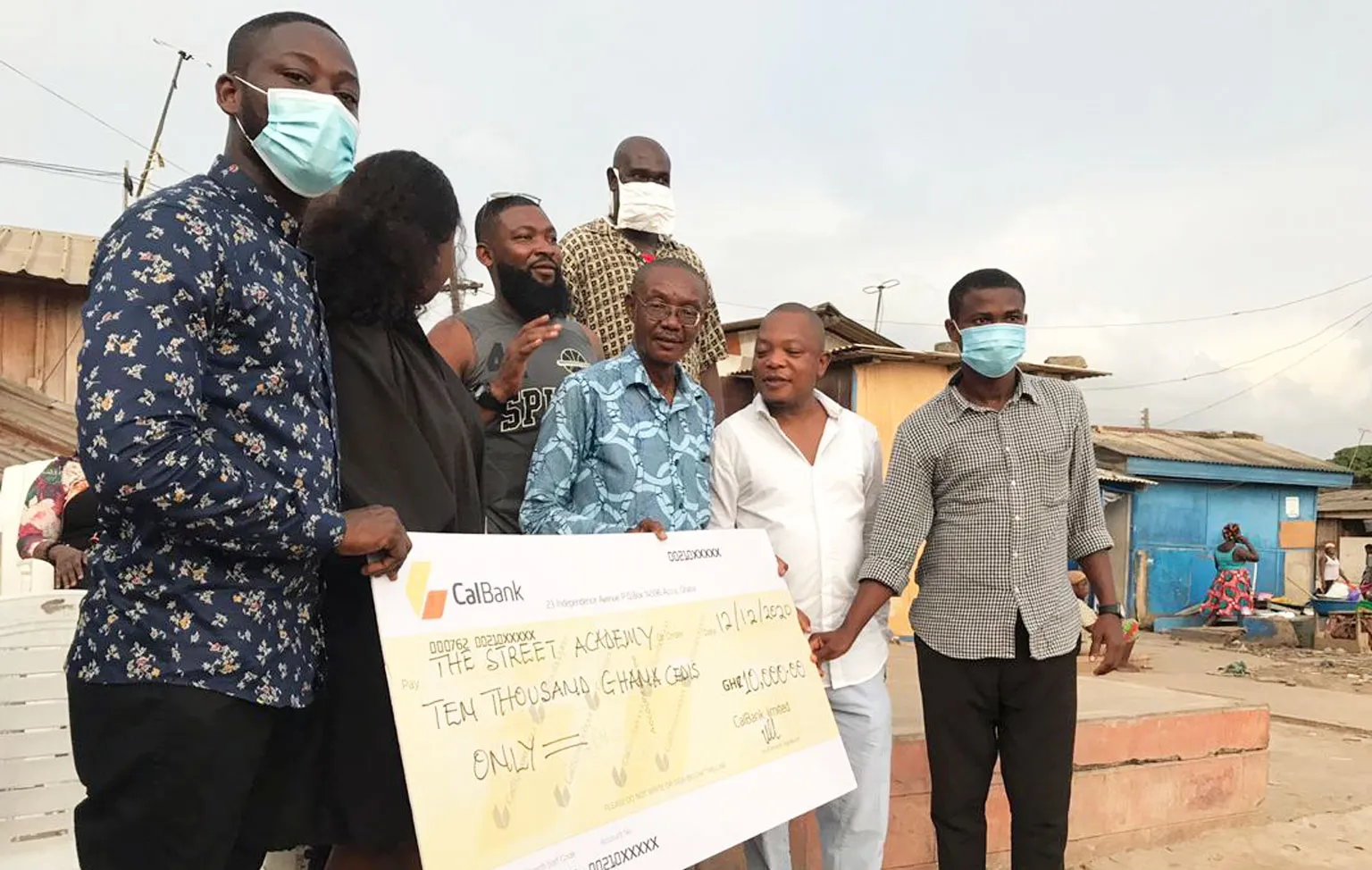 calbank donates to street academy