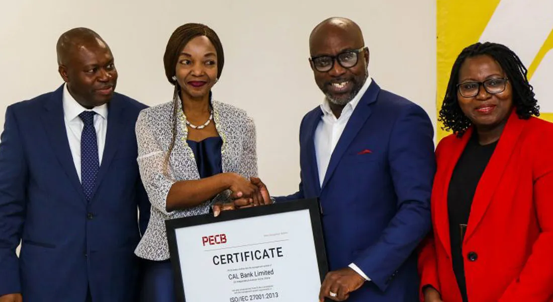calbank is iso iec 27001 certified