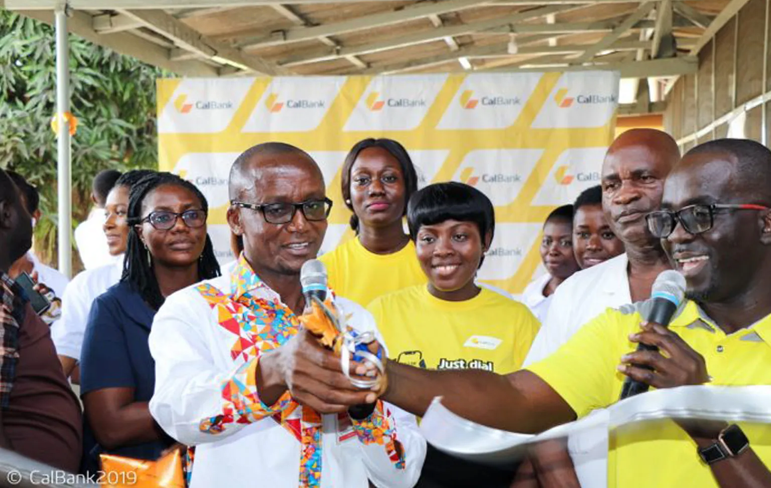 calbank national service renovates male infirmary ward at accra psychiatric hospital