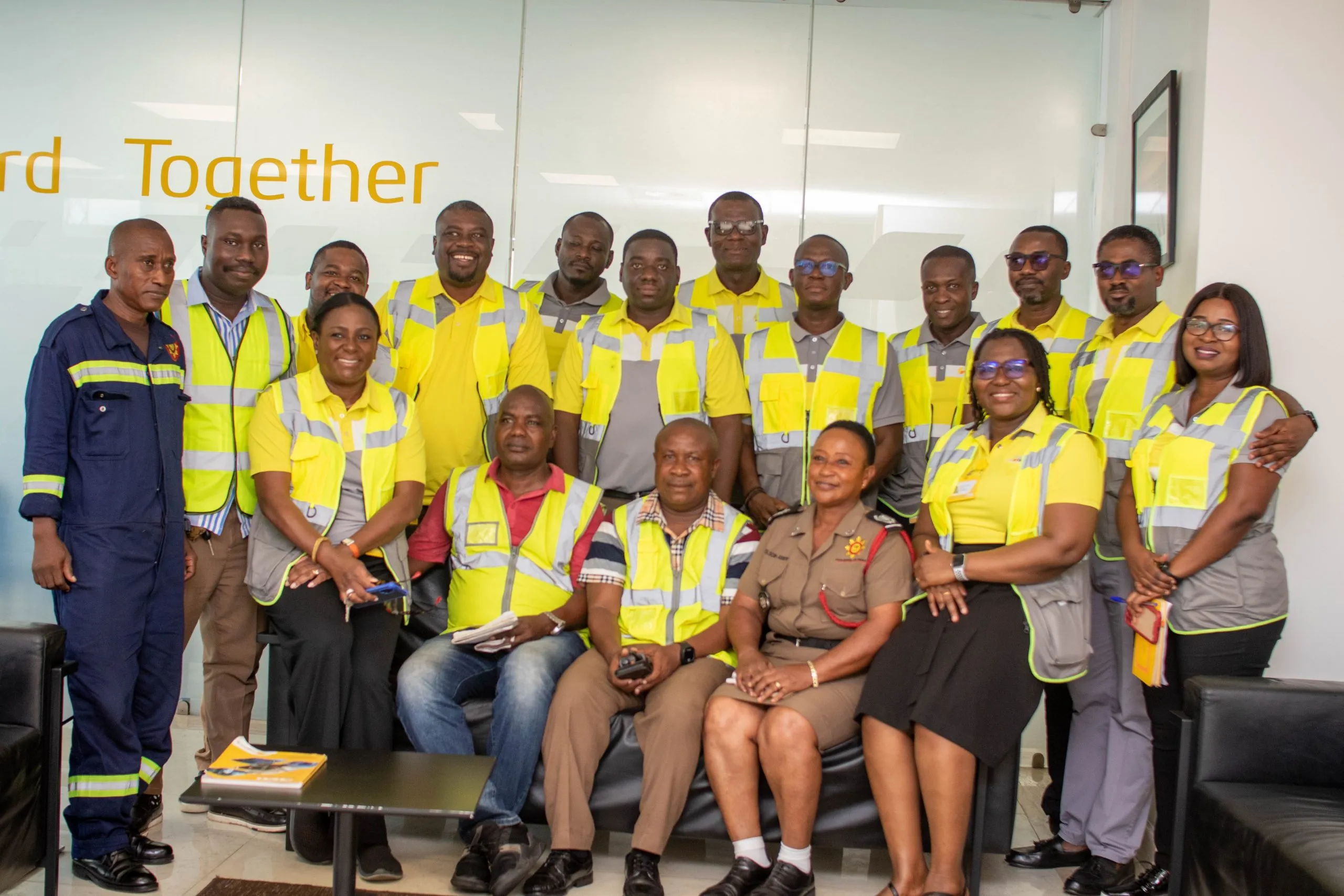 calbank plc conducts fire safety drill to test readiness of staff and systems at its head office