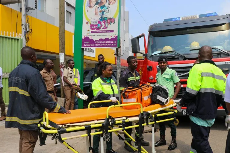 calbank plc undertakes fire simulation exercise at its derby avenue branch pic2