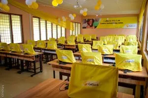 calbank presents a 40-seater ict lab to asokore sda college demonstration basic school, eastern region